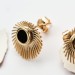 Boucles d'oreilles Agate cachées dans un oeuf de poule leggstra